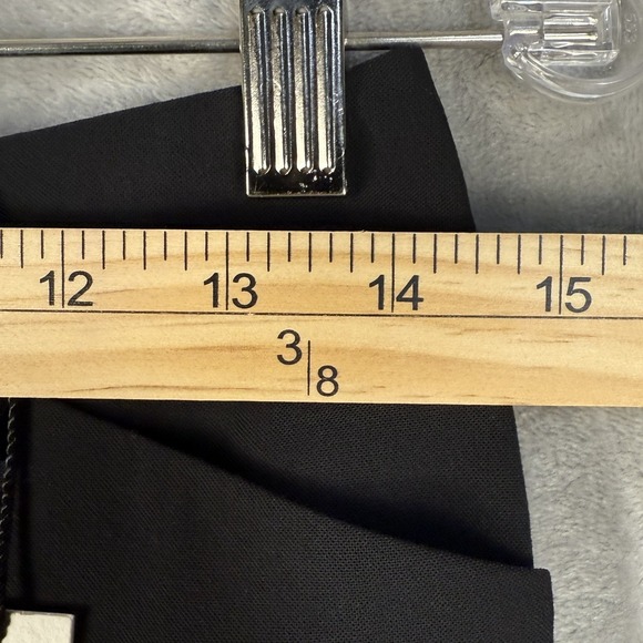 EXPRESS EDITOR Barely Boot Low Rise Black Pants Women Size 0R - Picture 3 of 8